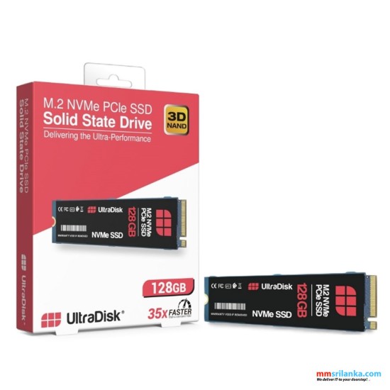 ULTRADISK 128GB NVMe M.2 (Gen3x4) SSD (2Y)